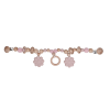 Label Label Reťaz na kočík - Flower Pink