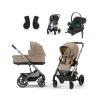 cybex balios s lux almond beige set