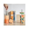 Nerezový termohrnček so sitkom Boost Apricot Orange 400 ml