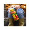 Nerezová termofľaša Solid Kids s pútkom Color Bricks 330 ml