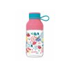 Plastová fľaša Ice Kids s pútkom Flowers 430 ml