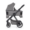PETITE&MARS SET XXL Kočík kombinovaný ICON 2V1 RWS Dove Grey+autosedačka Kiddy+isofixová základňa zdarma