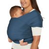 ERGOBABY | ŠÁTEK/Aura Sustainably Sourced Mesh Baby Wrap - Twilight Navy