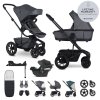 EASYWALKER Kočík kombinovaný Harvey⁵ Premium Mineral Grey XXL AIR + CYBEX Aton B2 i-Size