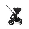 MUUVO Kočík kombinovaný Quick SE 2 Chromium black set 2v1 + CYBEX Aton B2 i-Size + základňa