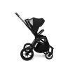 MUUVO Kočík kombinovaný Quick SE 2 Chromium black set 2v1 + CYBEX Aton B2 i-Size + základňa