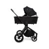 MUUVO Kočík kombinovaný Quick SE 2 Chromium black set 2v1 + CYBEX Aton B2 i-Size + základňa