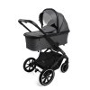 MUUVO Kočík kombinovaný Slick 2.0 set 2v1 Iron graphite + CYBEX Aton B2 i-Size + základňa