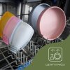 Zopa Silikónový tanier, Dove Grey