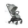 EASYWALKER Kočík športový Rockey S Smooth Grey+darček zdarma