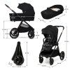 KINDERKRAFT Kočík kombinovaný Nea 2 2v1 Midnight Black