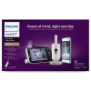 Philips AVENT Pestúnka detská chytrá Premium s prekladom plaču, sledovaním spánku a dýchania SCD971