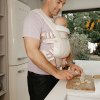 ERGOBABY | OMNI DELUXE Linen - Natural Linen+zavinovačka Swaddler zdarma