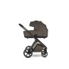 EASYWALKER kombinovaný kočík Zoey + Autosedačka Baby-Safe Pro Vario Base 5Z Bundle - Chestnut Brown