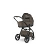 EASYWALKER kombinovaný kočík Zoey + Autosedačka Baby-Safe Pro Vario Base 5Z Bundle - Chestnut Brown