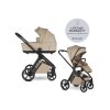 EASYWALKER kombinovaný kočík Zoey + Autosedačka Baby-Safe Pro Vario Base 5Z Bundle - Almond Taupe