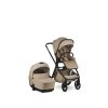 EASYWALKER kombinovaný kočík Zoey + Autosedačka Baby-Safe Pro Vario Base 5Z Bundle - Almond Taupe