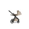 EASYWALKER kombinovaný kočík Zoey + Autosedačka Baby-Safe Pro Vario Base 5Z Bundle - Almond Taupe