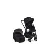EASYWALKER kombinovaný kočík Zoey + Autosedačka Baby-Safe Pro Vario Base 5Z Bundle - Pure Black