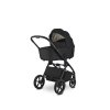 EASYWALKER kombinovaný kočík Zoey + Autosedačka Baby-Safe Pro Vario Base 5Z Bundle - Pure Black
