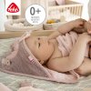 Baby Fehn Uterák s kapucňou plameňák, Pink