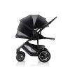 Britax Sada kočíka Smile 5Z + hlboká vanička + autosedačka Baby-Safe PRO + základňa Vario Base 5Z Style, Carbon Black