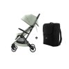 britax flylite sage green s cestovnou taskou