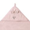 BABYONO Osuška bambusová Super Soft Pink 100x100 cm