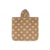 Jollein Osuška pončo froté Jacquard Teddy Bear