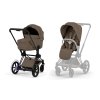 CYBEX E PRIAM 5 Comfort ONE BOX matt black coconut brown