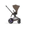 CYBEX E PRIAM 5 Comfort ONE BOX matt black coconut brown 9