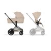 CYBEX E PRIAM 5 Comfort ONE BOX matt black cozy beige 1