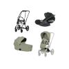 cybex e priam 5 3v1 sage green matt black