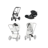 cybex e priam 5 3v1 off white matt black