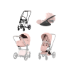 cybex e priam 5 3v1 peach pink chrome brown