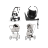 cybex e priam 5 4v1 city grey chrome brown