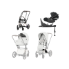 cybex e priam 5 4v1 off white rose gold
