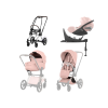 cybex e priam 5 4v1 peach pink chrome brown