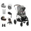 Cybex Gazelle S BUNDLE SET XL + nosič AMYA 2026 - Stone Grey