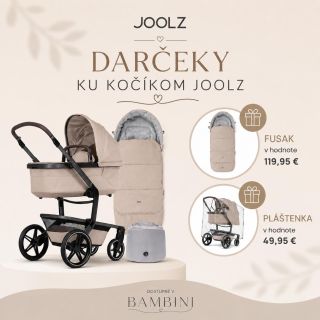 🎁 Darčeky ku kočíkom Joolz! ✨ Vyberte si svoj vysnívaný kočík Joolz a získajte 2 praktické darčeky úplne ZDARMA: 🤎...