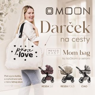 ✨ Darček, ktorý poteší na každej prechádzke. Pri kúpe vybraných kočíkov a zvýhodnených setov MOON teraz získate štýlovú...