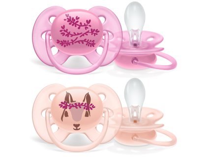 detske siditko philips avent ultrasoft 6 18 mesicu 2 kusy holka
