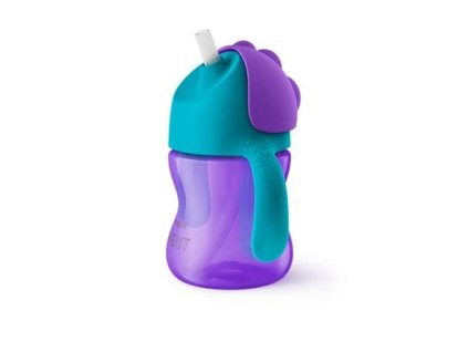 detska lahev philips avent s brckem 200 ml fialova