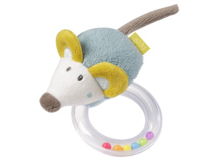 detske plysove chrastitko baby fehn little castle myska