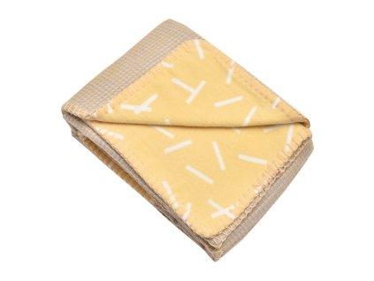 detska deka lodger dreamer honeycomb flannel 75 x 100 cm spring