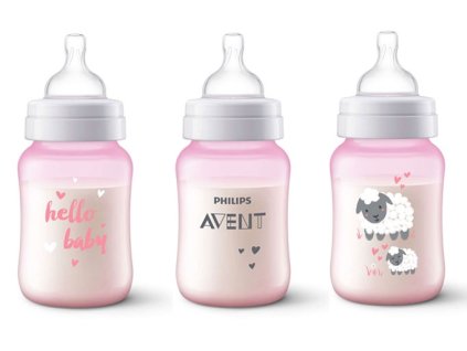 kojenecka lahev philips avent anti colic ovecka 260 ml