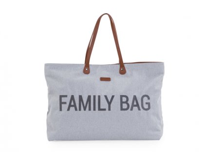 cestovni prebalovaci taska childhome family bag canvas grey