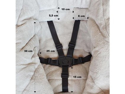 detsky fusak do kocarku Petite&Mars jibot nastavitelny 3 v 1 steel grey