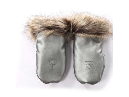 rukavice na kocarek junama igloo thermo smoke silver
