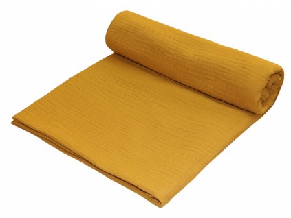 detska zavinovaci deka emitex muselin 120 x 120 cm mango 2